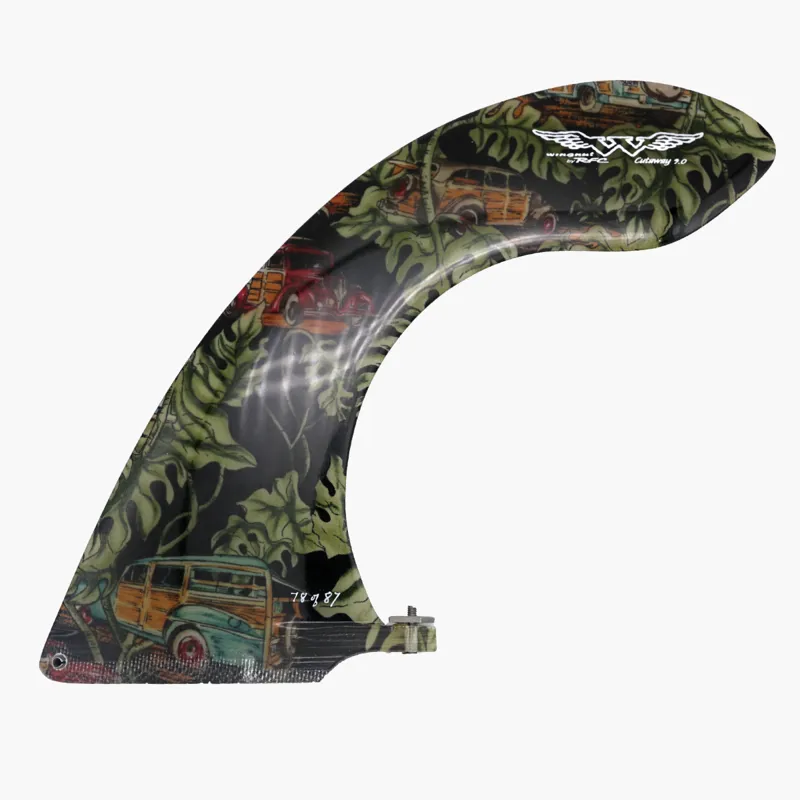 Rainbow Fin Co Wingnut Cutaway 9 Traveler Series 78 Woodies